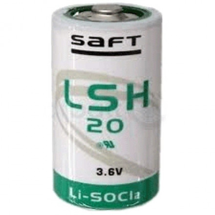 Pile lithium industrielle LSH3 - 3.6V SAFT avec picots