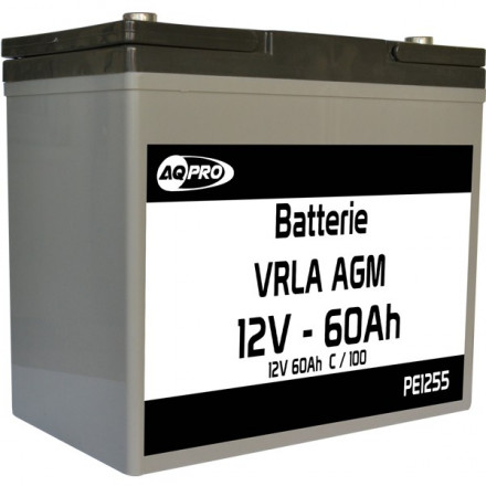 Batterie plomb AGM 12V-7Ah 60 LHB : : Auto et Moto