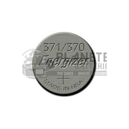Pile bouton SR69 371 - 1,55V - oxyde d'argent - Vinnic