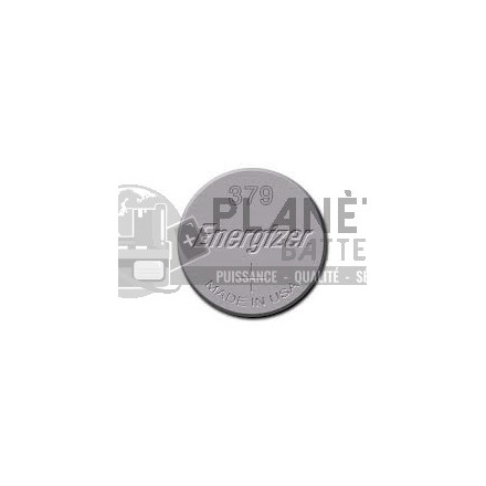 Pile bouton - Oxyde d'argent 377 - 376 - SR66 - 1.55V ENERGIZER
