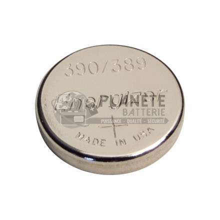 Pile bouton - Oxyde d'argent 390 - 389 - SR54 - 1.55V ENERGIZER